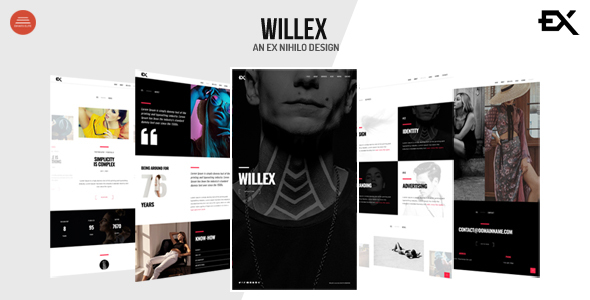Willex - HTML 摄影作品集模板