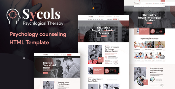 Sycols - Psychological Counseling HTML Template