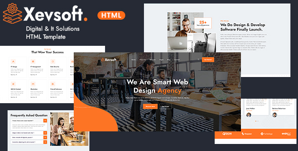Xevsoft - Digital & IT Solutions HTML Template
