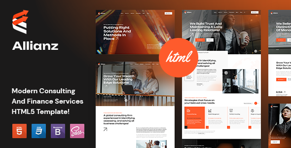 Allianz - Modern Consulting and Finance HTML5 Template