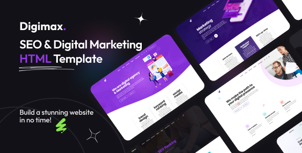 Digimax - SEO and Digital Marketing Agency Template