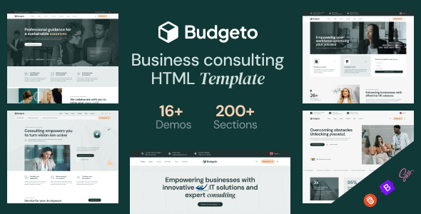 Budgeto - 商业咨询 HTML 模板