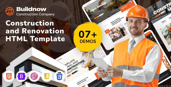 Buildnow - Construction HTML Template