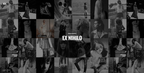 Basex - 一页作品集模板 preview 1