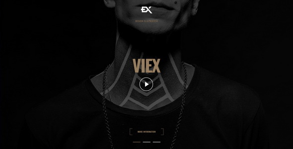 Viex - Creative Portfolio Template preview 1