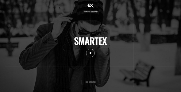 Smartex - 一页投资组合模板 preview 1