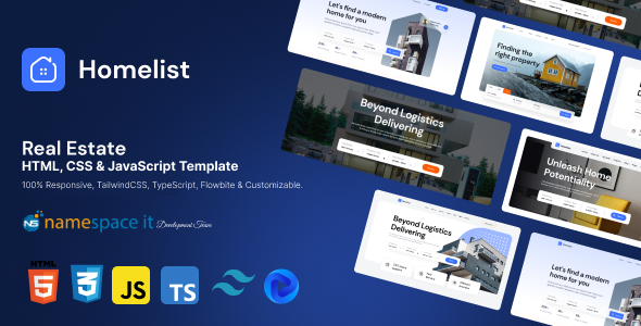 Homelist - Real Estate HTML Template preview 1