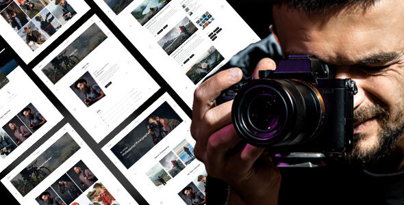 Zeo - Photography Portfolio HTML Template preview 1