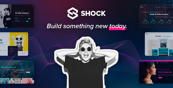 Shock v1.0.4 - Bootstrap HTML 模板 preview 1