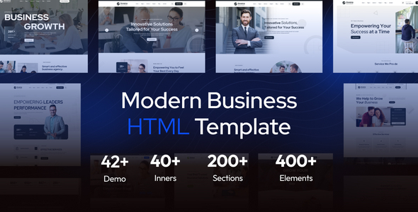 Invena v1.0 - Business Consulting HTML Template preview 1