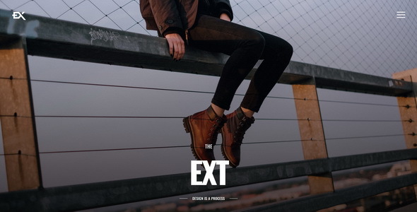 The Ext v1.2 - Photography Portfolio Template preview 1