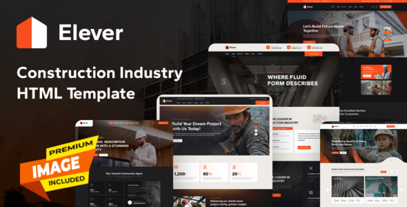 Elever - Architecture HTML Template preview 1
