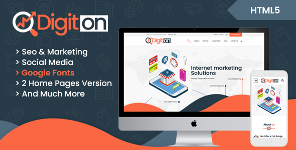 Digiton - SEO & Digital Agency HTML Template