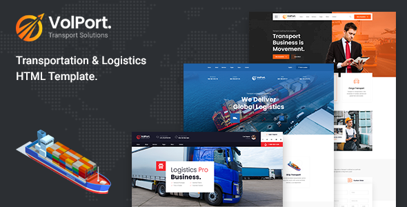 Volport - Logistics and Transportation Business HTML5 Template