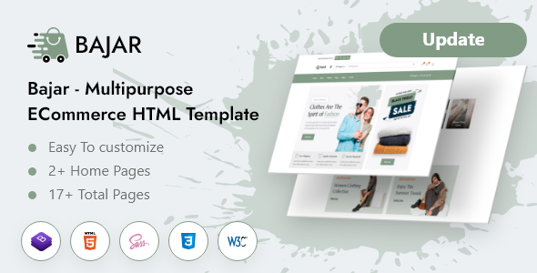 Bajar - Multipurpose eCommerce HTML Template