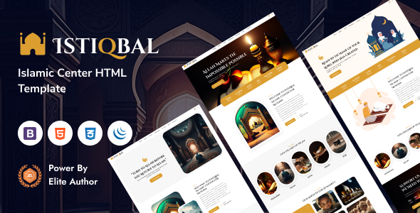 Istiqbal - Islamic Center & Mosque HTML5 Template