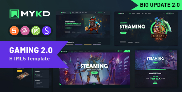 MYKD - Esports and Gaming NFT Template