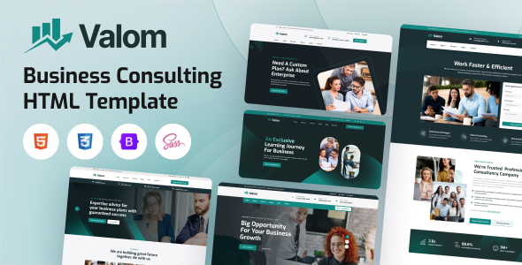Valom - Business Consulting HTML Template