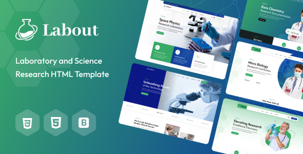 Labout – Lab & Research HTML Template