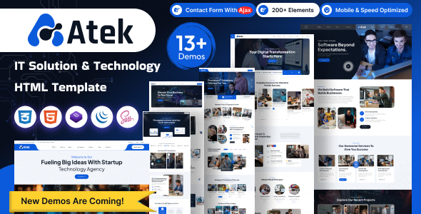 Atek - IT Solutions and Technology HTML Template