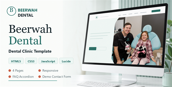 Beerwah Dental Redesign preview 1