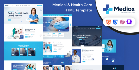Mediox - Medical and Healthcare HTML Template