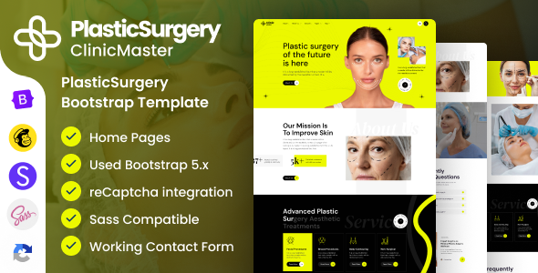 ClinicMaster - 整形外科 Bootstrap 模板