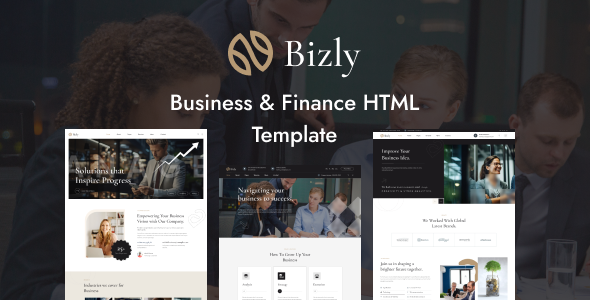 Bizly - Business and Corporate Agency HTML Template