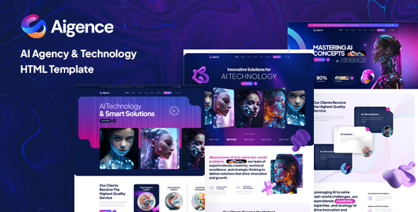 Aigence - AI Agency and Technology HTML Template