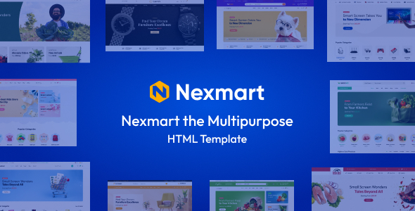 Nexmart - Multipurpose Ecommerce HTML Template